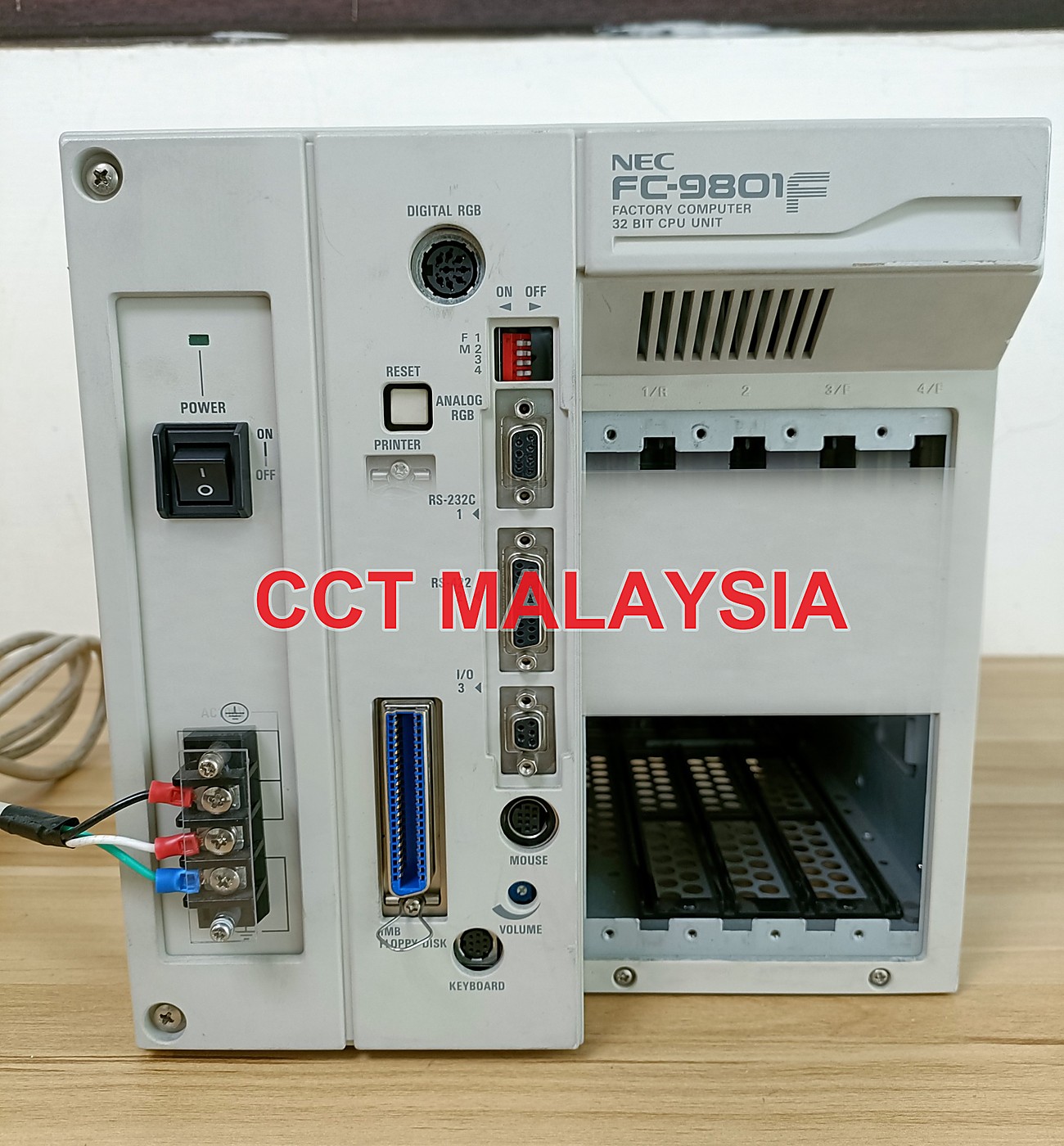 NEC FC-9801F industrial PC — TEL Mark V / Mark VZ part FC-9801F
