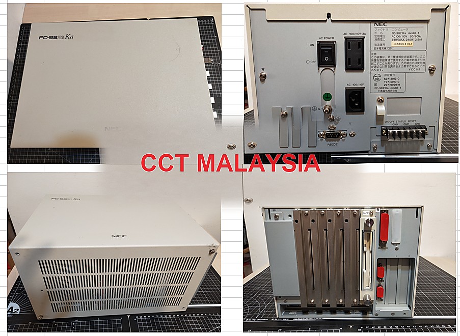 NEC FC-9821KA industrial PC — TEL Mark V / Mark VZ part FC-9821KA