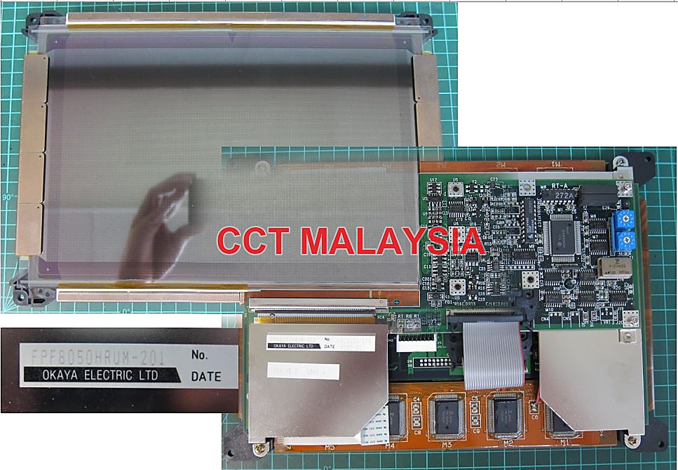 Plasma display panel (FPF8050HRUM-201) — TEL Mark V / Mark VZ part FPF8050HRUM-201