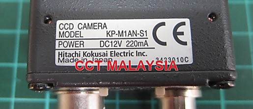 Hitachi KP-M1AN-S1 CCD camera — TEL ASML / NIKON part KP-M1AN-S1