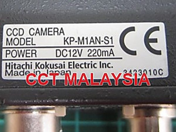 Hitachi KP-M1AN-S1 monochrome CCD camera KP-M1AN-S1