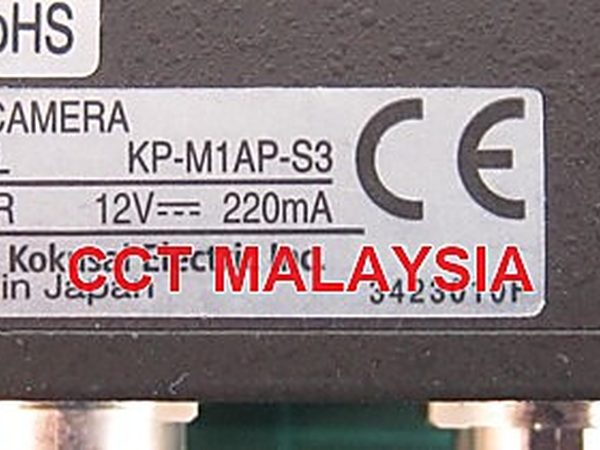 Hitachi KP-M1AP-S3 monochrome CCD camera KP-M1AP-S3