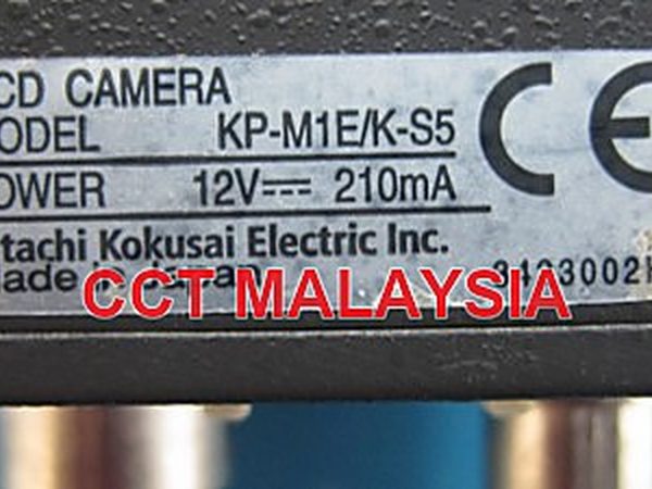 Hitachi KP-M1E/K-S5 monochrome CCD camera KP-M1E-K-S5