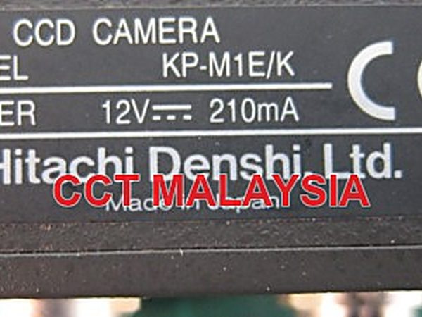 Hitachi KP-M1E/K monochrome CCD camera KP-M1E-K