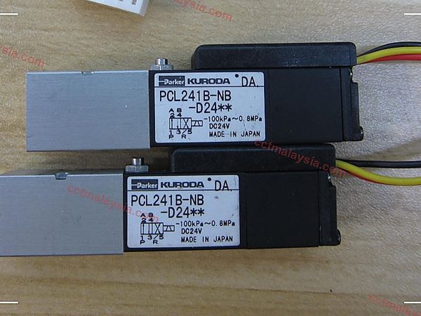 P8XL subchuck Z up/middle solenoid (KURODA PCL241B-NB-D24) PCL241B-NB-D24