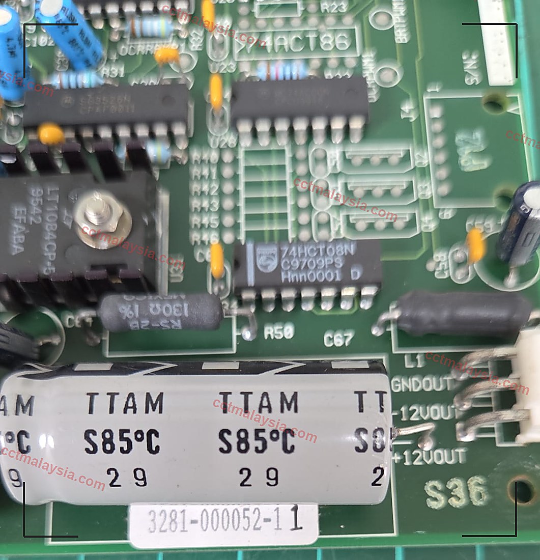 TEL part number label: 3281-000052-11