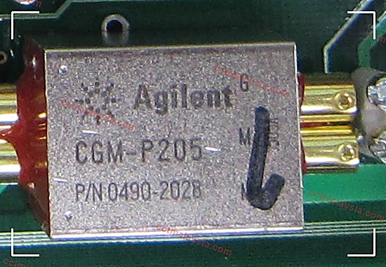 Original Agilent / Keysight CGM-P205 (P/N 0490-2028) shown for identification only — we supply a compatible equivalent, not this OEM part